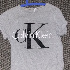 Calvin Klein Cuffed sleeve T-shirt